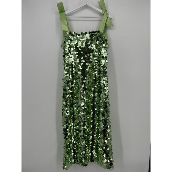 Tuckernuck Mint Chip Roxy Sequin Midi Dress - Picture 9 of 9